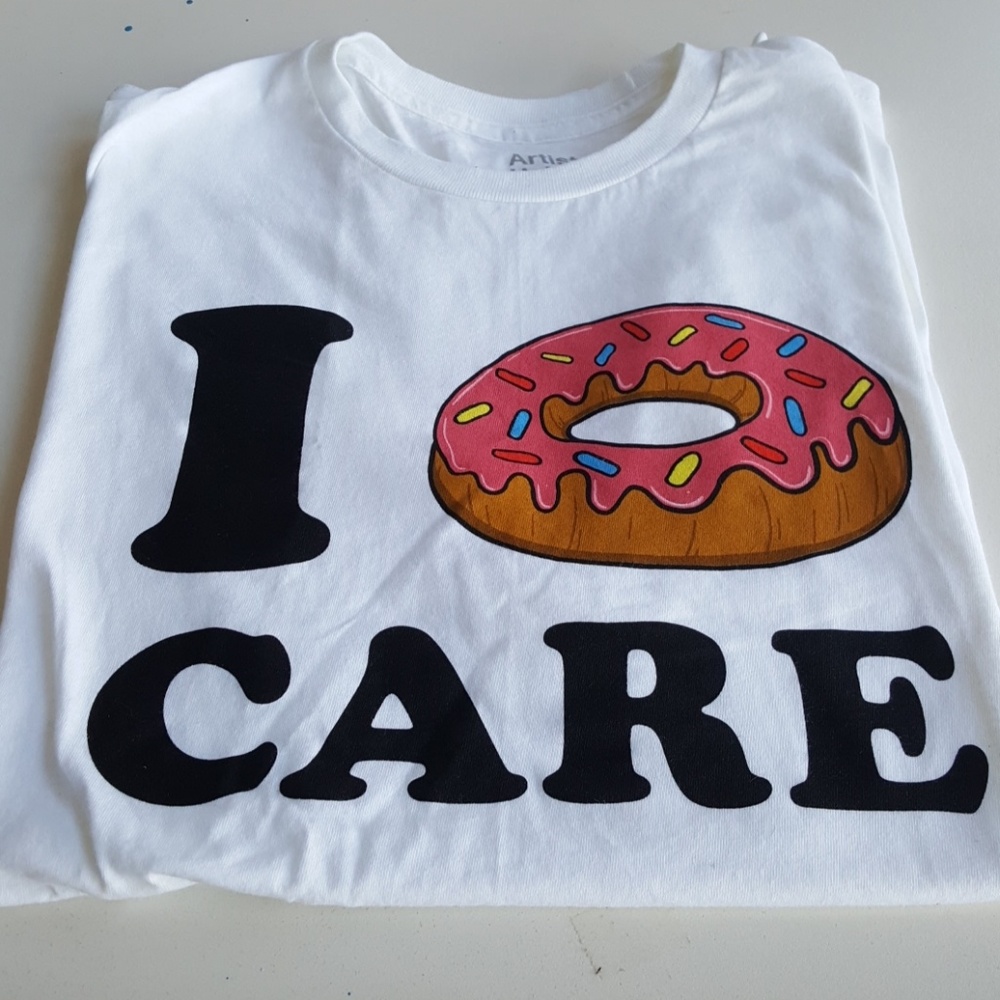 I donut care t-shirt